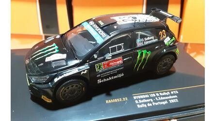 IXO 1/43 - HYUNDAI I20 N RALLY 2 - Nº 23 RALLY DE PORTUGAL 2