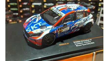IXO 1/43 - HYUNDAI I20 N RALLY2 - TEAM BMA - Nº 2 WINNER RAL