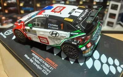 IXO 1/43 - HYUNDAI I20 N RALLY2 - TEAM BRC RACING - Nº 1 WIN