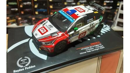 IXO 1/43 - HYUNDAI I20 N RALLY2 - TEAM BRC RACING - Nº 1 WIN