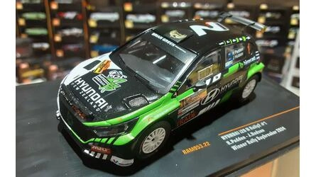 IXO 1/43 - HYUNDAI I20 N RALLY2 - TEAM BRC RACING - Nº 1 WIN