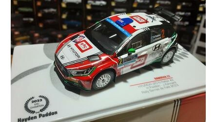 IXO 1/43 - HYUNDAI I20 N RALLY2 - TEAM BRC RACING - Nº 2 WIN