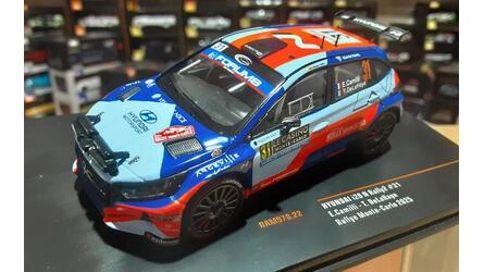 IXO 1/43 - HYUNDAI i20 N RALLY2 - TEAM HYUNDAI MOTORSPORT - 