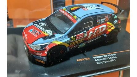 IXO 1/43 - HYUNDAI I20 R5 N RALLY 2 - Nº 36 - RALLY YPRES 20