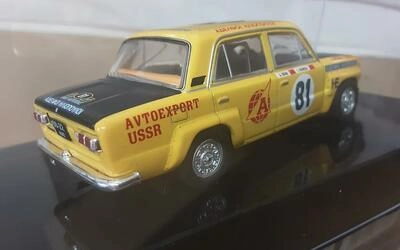IXO 1/43 - LADA 1600 R - Nº 81 RALLY ACROPOLIS 1977