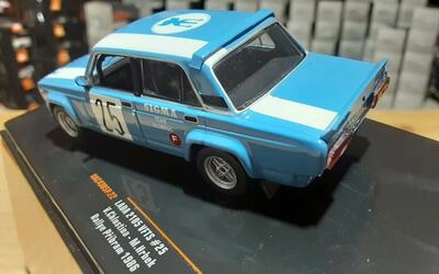 IXO 1/43 - LADA 2105 VFTS - Nº 25 RALLY PRIBRAM 1986