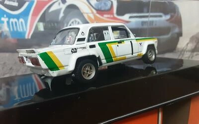 IXO 1/43 - LADA2105 VF TS - Nº 1 RALLY VLTAVA PRIBRAM 1988