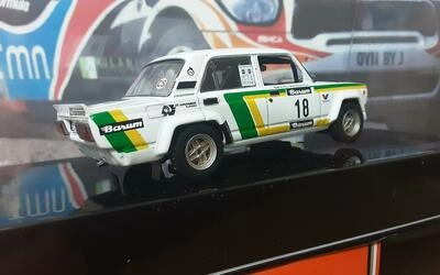 IXO 1/43 - LADA2105 VF TS - Nº 18 RALLY BARUM TRIBEC 1988