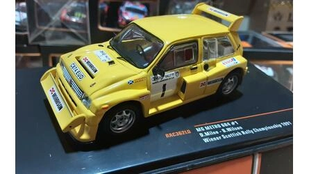 IXO 1/43 - MG METRO 6R4 - Nº 1 - WINNER SCOTHISH RALLY CHAMP