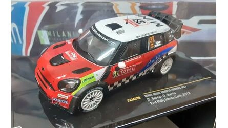 IXO 1/43 - MINI COOPER WORKS WRC - Nº 37 - 2ND RALLY MONTE C