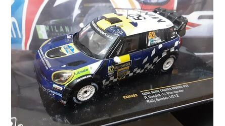 IXO 1/43 - MINI COOPER WORKS WRC - Nº 52 - RALLY SWEDEN 2012
