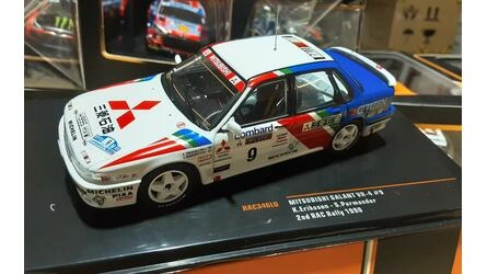 IXO 1/43 - MITSUBISHI GALANT VR-4 - Nº 9 - RAC RALLY 1990