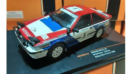 IXO 1/43 - NISSAN 200 SX - Nº 9 RALLY COTE D IVOIRE - 1987