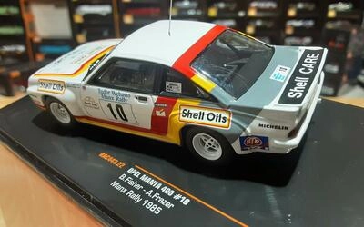 IXO 1/43 - OPEL MANTA 400 - Nº 10  3º RALLY MANX 1985