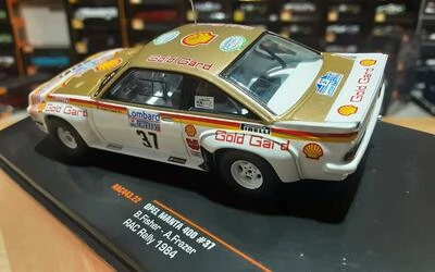 IXO 1/43 - OPEL MANTA 400 - Nº 37  9º RALLY RAC 1984