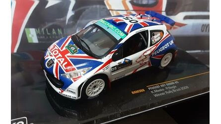 IXO 1/43 - PEUGEOT 207 S2000  - WINNER RALLY BRAZIL 200