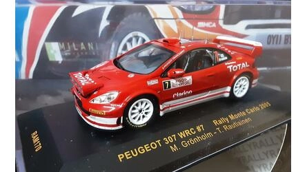 IXO 1/43 - PEUGEOT 307 WRC  - RALLY MONTE CARLO NUIT 20