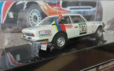 IXO 1/43 - PEUGEOT 504 COUPE V6 - Nº 1 - RALLY COTE D IVOIRE