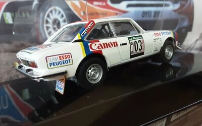 IXO 1/43 - PEUGEOT 504 COUPE V6 - Nº 3 - RALLY COTE D IVOIRE