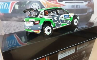 IXO 1/43 - SKODA FABIA RALLY 2 EVO - Nº 20 RALLY FINLAND 202