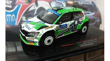 IXO 1/43 - SKODA FABIA RALLY 2 EVO - Nº 20 RALLY FINLAND 202