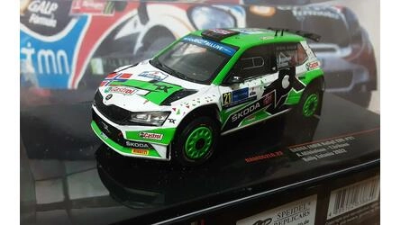 IXO 1/43 - SKODA FABIA RALLY 2 EVO - Nº 21 RALLY ESTONIA 202
