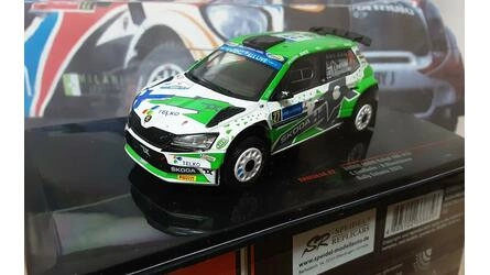 IXO 1/43 - SKODA FABIA RALLY 2 EVO - Nº 27 RALLY ESTONIA 202