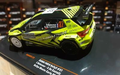 IXO 1/43 -  SKODA FABIA RALLY 2 - Nº 37 RALLY MONTE CARLO 20