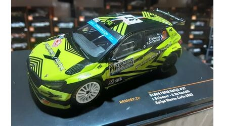 IXO 1/43 -  SKODA FABIA RALLY 2 - Nº 37 RALLY MONTE CARLO 20
