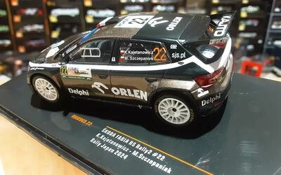 IXO 1/43 -  SKODA FABIA RALLY2 EVO TEAM ORLEN - Nº 22 RALLY 