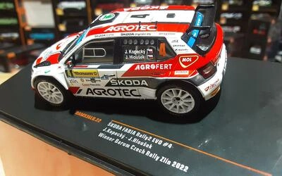 IXO 1/43 -  SKODA FABIA RS RALLY 2 EVO  - Nº 4  WINNER RALLY
