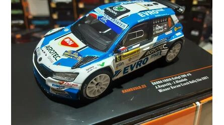 IXO 1/43 -  SKODA FABIA RS RALLY 2 EVO  - Nº 6  WINNER RALLY