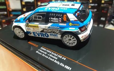 IXO 1/43 -  SKODA FABIA RS RALLY 2 EVO  - Nº 6  WINNER RALLY