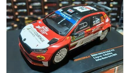 IXO 1/43 -  SKODA FABIA RS RALLY 2 - Nº 26 RALLY MONTE CARLO
