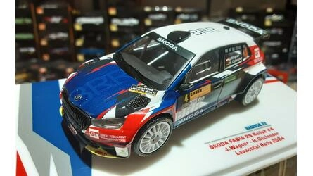 IXO 1/43 -  SKODA FABIA RS RALLY 2  - Nº 4  2º RALLY LAVANTT