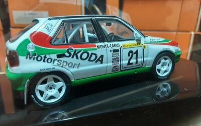 IXO 1/43 - SKODA FELICIA KIT CAR - Nº 21 RALLY MONTE CARLO 1
