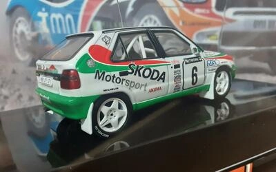 IXO 1/43 - SKODA FELICIA KIT CAR - Nº 6 - RALLY RAC 1996
