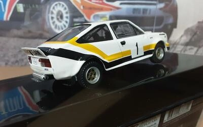 IXO 1/43 - SKODA MTX 160 RS - Nº1 RALLY SUMAYA 1984