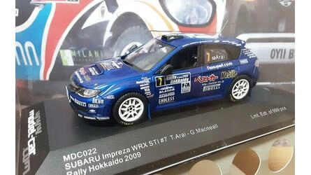IXO 1/43 - SUBARU IMPREZA WRX STI GR. N -  Nº 7 RALLY HOKKAI