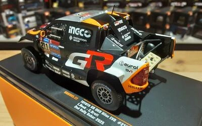 IXO 1/43 - TOYOTA GR DKR HILUX EVO - Nº 211  2º  RALLY DAKAR