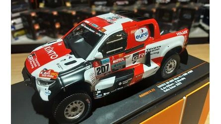 IXO 1/43 - TOYOTA GR DKR HILUX T1 - Nº 207  RALLY DAKAR 2022