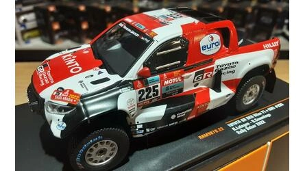 IXO 1/43 - TOYOTA GR DKR HILUX T1 - Nº 225  RALLY DAKAR 2022
