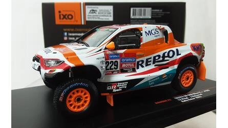 IXO 1/43 - TOYOTA GR DKR HILUX T1 - Nº 229  RALLY DAKAR 2023