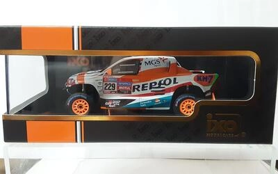 IXO 1/43 - TOYOTA GR DKR HILUX T1 - Nº 229  RALLY DAKAR 2023