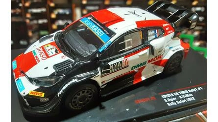 IXO 1/43 - TOYOTA GR YARIS RALLY 1 WRC - Nº 1 RALLY SAFARI 2