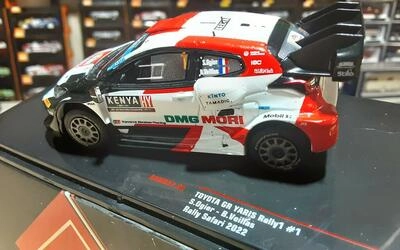 IXO 1/43 - TOYOTA GR YARIS RALLY 1 WRC - Nº 1 RALLY SAFARI 2