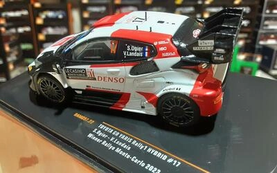 IXO 1/43 - TOYOTA GR YARIS RALLY 1 WRC - Nº 17 RALLY MONTE C