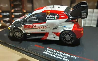 IXO 1/43 - TOYOTA GR YARIS RALLY 1 WRC - Nº 18 RALLY MONTE C