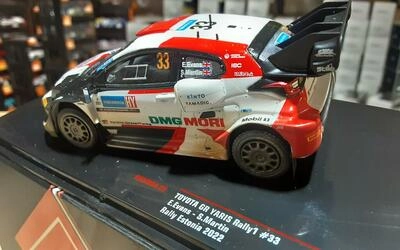 IXO 1/43 - TOYOTA GR YARIS RALLY 1 WRC - Nº 33 2º RALLY ESTÓ