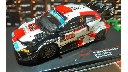 IXO 1/43 - TOYOTA GR YARIS RALLY 1 WRC - Nº 33 RALLY YPRES 2